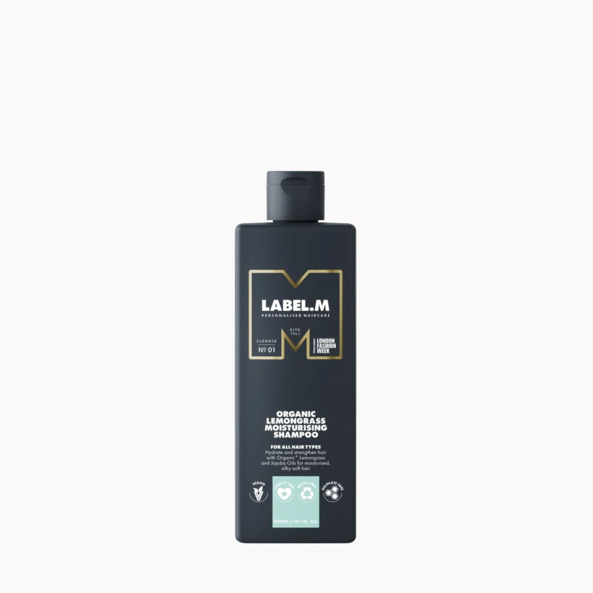 Label M Organic Lemongrass Moisturising Shampoo Toniandguynz